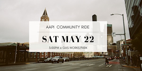 AAPI Community Ride