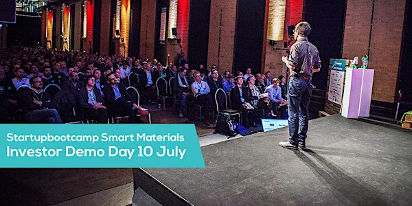 Startupbootcamp Smart Materials Demo Day 2015