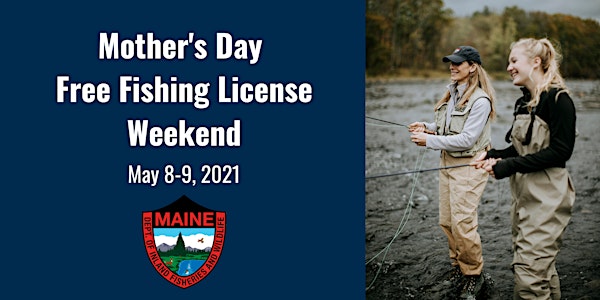Mother's Day Free Fishing License Weekend