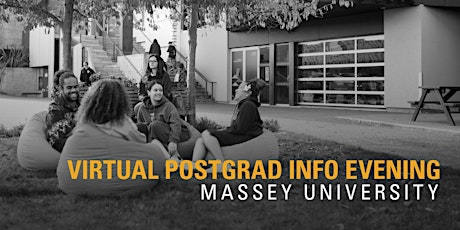 Massey University 2021 Virtual Postgraduate Information Evening