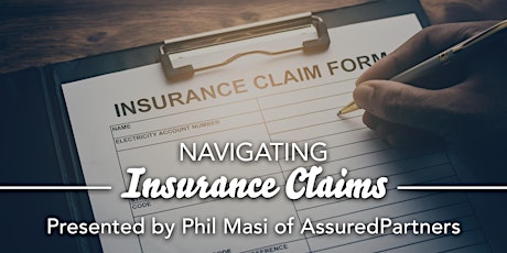 Monthly Meeting: Luncheon - Navigating Insurance Claims primary image