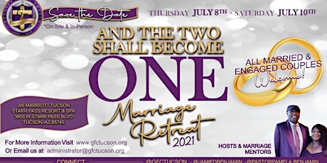 "And They Shall Be Called One" Marriage Retreat primary image