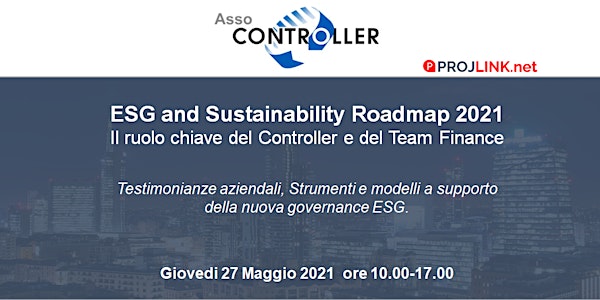 ESG and Sustainability Roadmap 2021, il ruolo del Controller & Finance Team