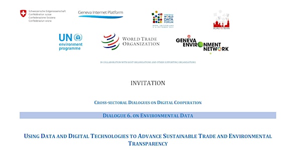 CROSS-SECTORAL DIALOGUES ON DIGITAL COOPERATION