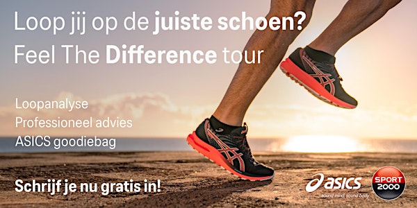 ASICS Feel the Difference Running - SPORT 2000 Sporthuis Olympia - 20 juni