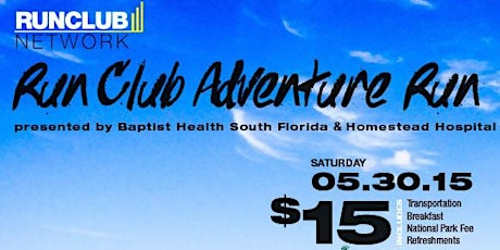 Run Club Adventure Run Presented by Baptist Health South Florida primary image