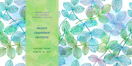 2021 Faculty Leadership Institute - Virtual Event