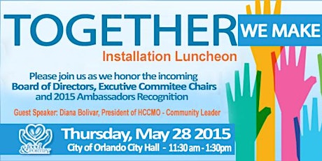 Feed & Fortify Installation Luncheon 2015 primary image