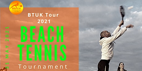 Imagem principal do evento BTUK Tour 2021 - BEACH TENNIS TOURNAMENT