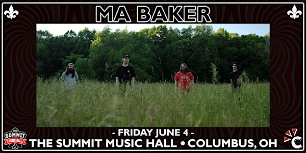 MA BAKER at The Summit Music Hall - Friday June 4