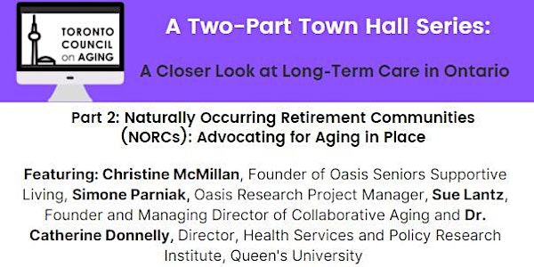 Town Hall Series: Naturally Occurring Retirement Communities (NORCs)