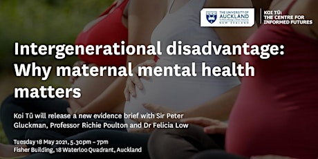 Intergenerational disadvantage: Why maternal mental health matters primary image