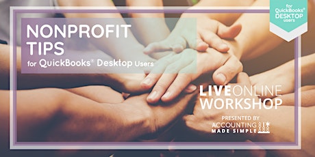Nonprofit Tips for QuickBooks Desktop Users tickets