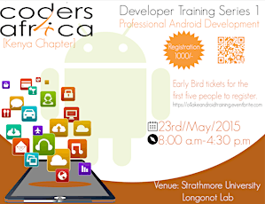 Professional Android Development Training Series By CODERS4AFRICA primary image