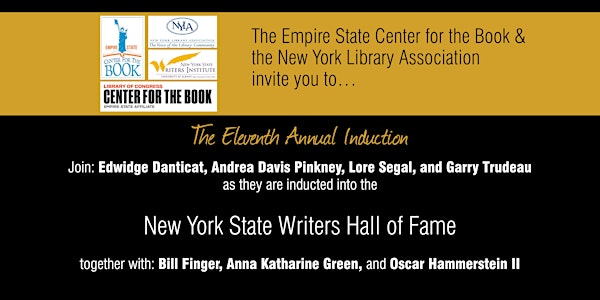 NYS Writers Hall of Fame Virtual Ceremony (2020-2021 Inductees)