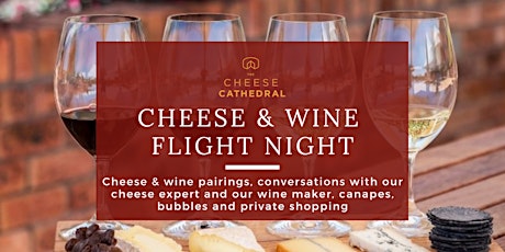 The Best of WA Cheese & Wine Flight Night primary image