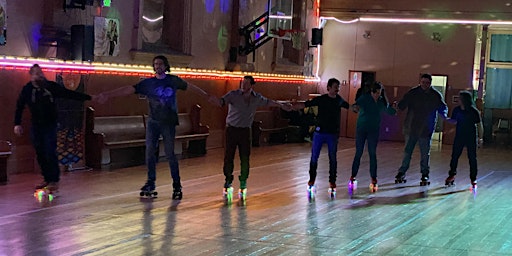 Primaire afbeelding van The Saturday Roller Disco - 4th Session  - Adults - 7:00 P.M. to 8:30 P.M.