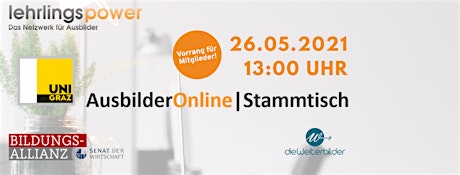 Hauptbild für ONLINE Ausbilderstammtisch mit der Uni Graz