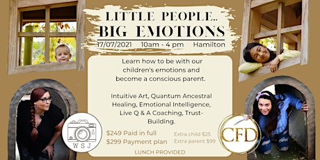 Little People, Big Emotions - Conscious Parenting primary image
