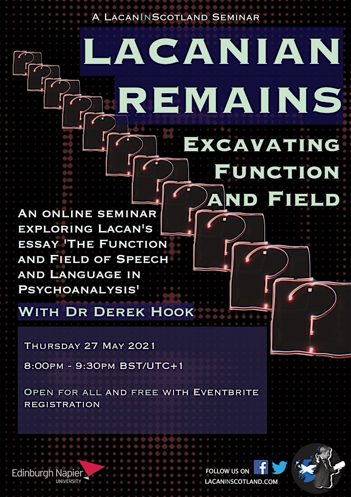 Lacanian Remains: Excavating Function and Field image