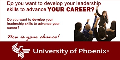 University of Phoenix Student Leadership Series Session 4 primary image