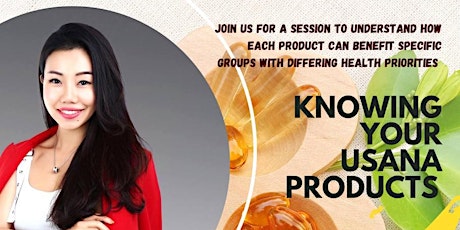 Knowing Your USANA Products (FREE Webinar) primary image