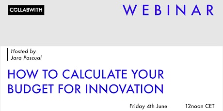 WEBINAR: How to Calculate your Budget for Innovation?