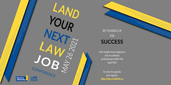 Land Your Next Law Job (Conference)