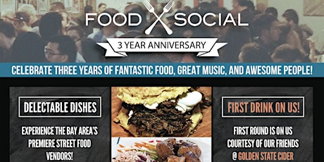 Experience SF's Hottest Indoor Pop-Up Market: FOOD SOCIAL primary image