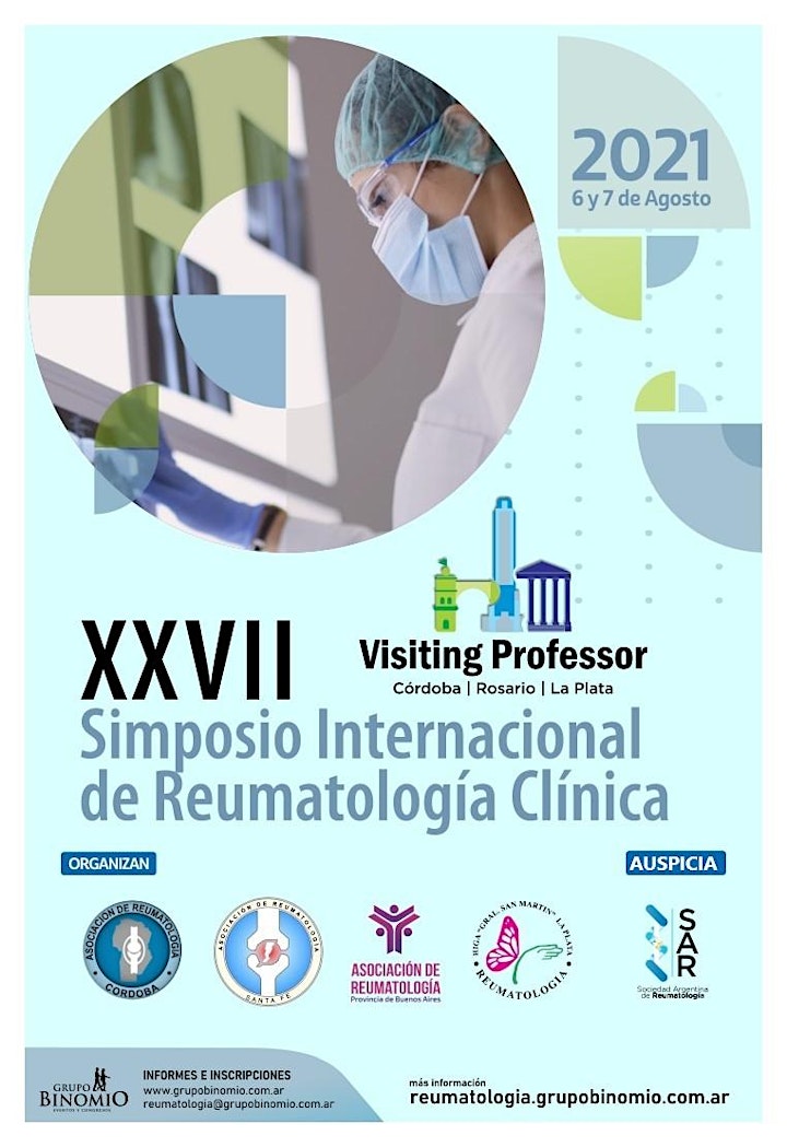 Imagen de XXVII SIMPOSIO INTERNACIONAL DE REUMATOLOGÍA CLÍNICA. VISITING PROFESSOR