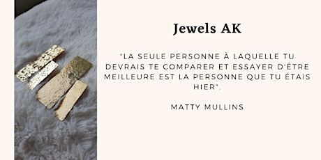 Primaire afbeelding van DECOUVREZ LES BIJOUX AK - Brillez avec nous!