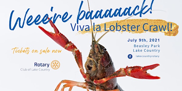 Summer Lobster Crawl Thru Fundraiser