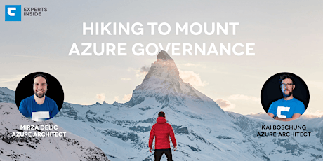 Hauptbild für [Webinar] Hiking to Mount Azure Governance - Initialzündung