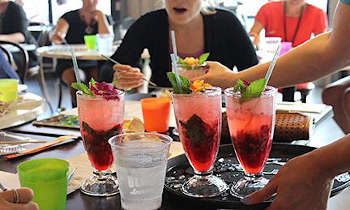 September Watercolor and Cocktails: A Sip + Paint Outdoors at Union Market image