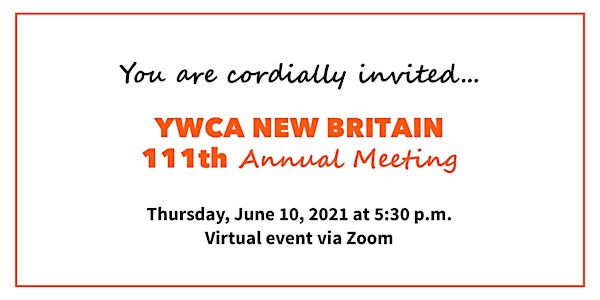 YWCA New Britain's 111th Annual Meeting