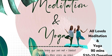 90min Meditation and Yoga Class 5/23