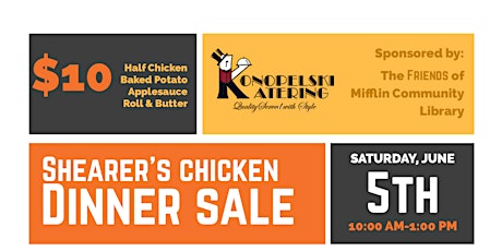 Shearer’s Chicken BBQ Fundraiser primary image