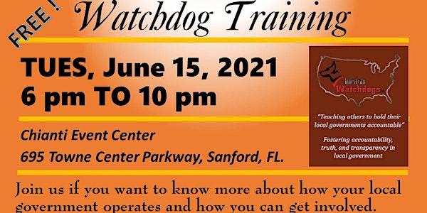 Watchdog Training - Free