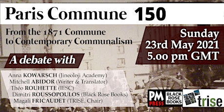 Paris Commune 150: From the 1871 Commune to Contemporary Communalism primary image