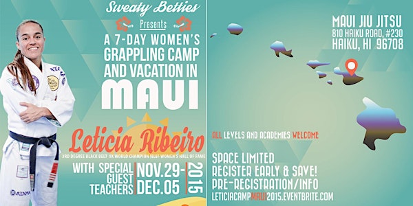 LETICIA RIBEIRO'S MAUI CAMP 2015: PACKAGE DEAL