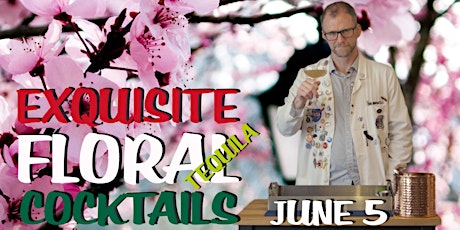 Exquisite Floral Tequila Cocktails with Dr Inkwell (ingredients included!)