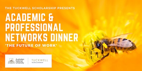 2021 Tuckwell Academic & Professional Networks Dinner primary image