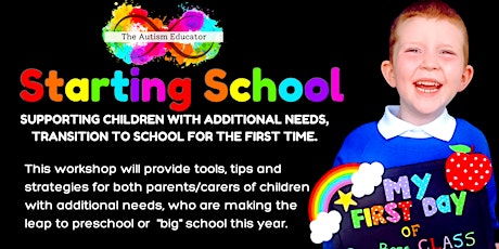 Starting School  - Supporting Children with Additional Needs primary image