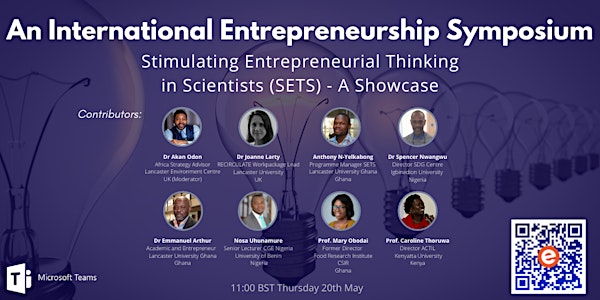 Stimulating Entrepreneurial Thinking in Scientists (SETS)