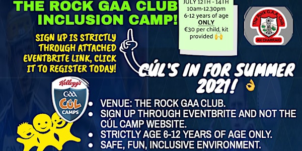 The Rock GAA Inclusion Cul Camp 2021
