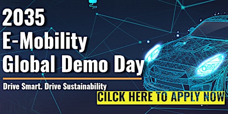 Imagem principal do evento E-Mobility Global Demo Day