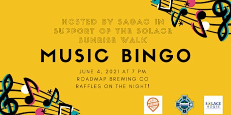 Music Bingo Fundraiser 2021 primary image