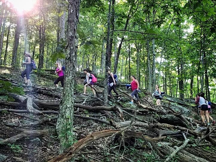 Mountaintop Sunset Yoga Hike image