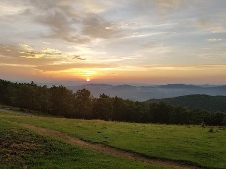 Mountaintop Sunset Yoga Hike image