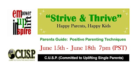 Strive & Thrive - Happy Parents, Happy Kids primary image